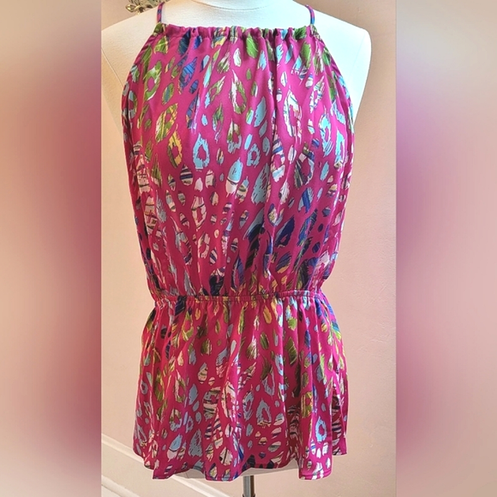 Carmela Peplum Tank NWT